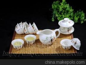 德化 坤玉陶瓷 茶具图片 13头装黑竹 茶礼 高档茶具 庆典用品